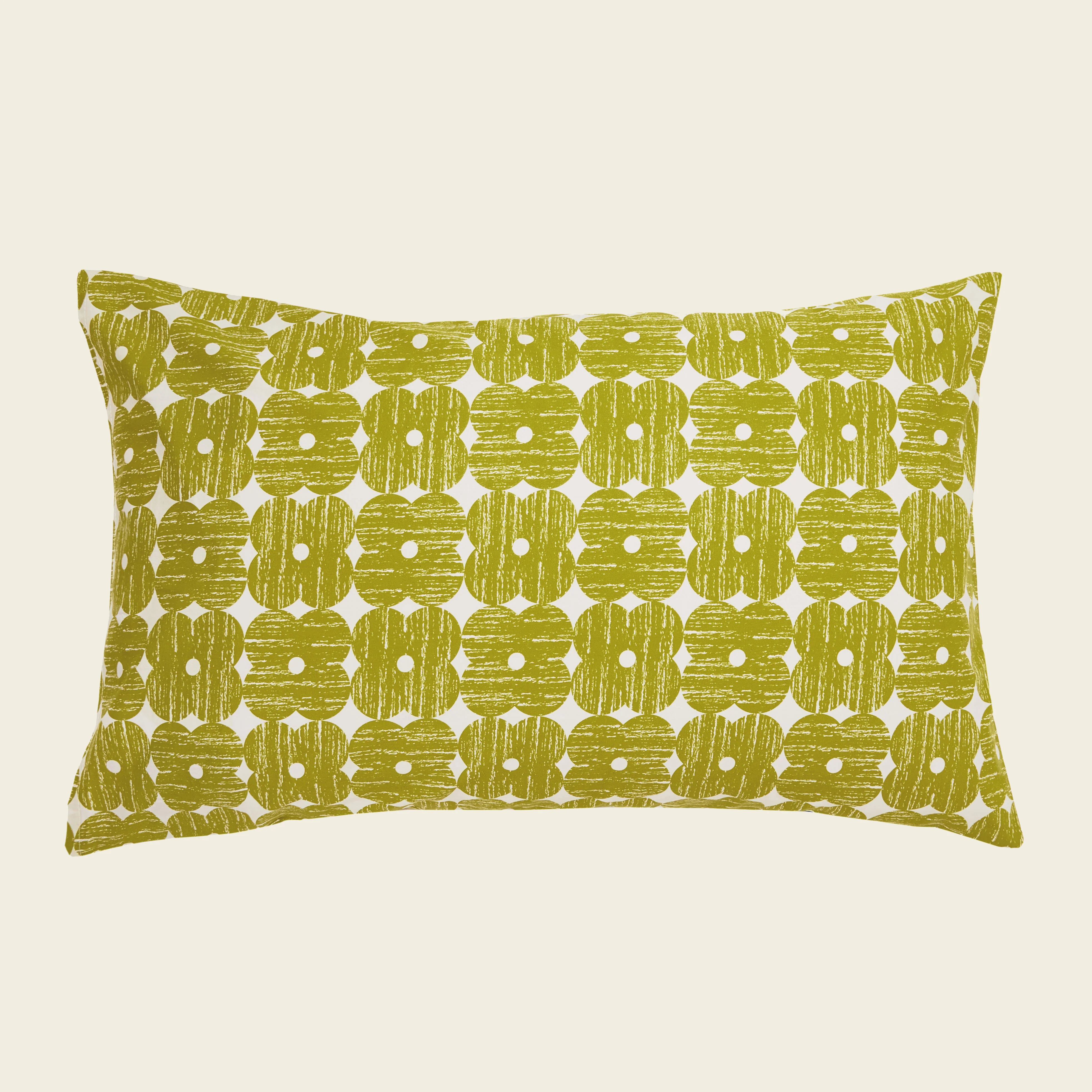 Textured Flower Bed Linen Set - Lilac and Moss - Image 5