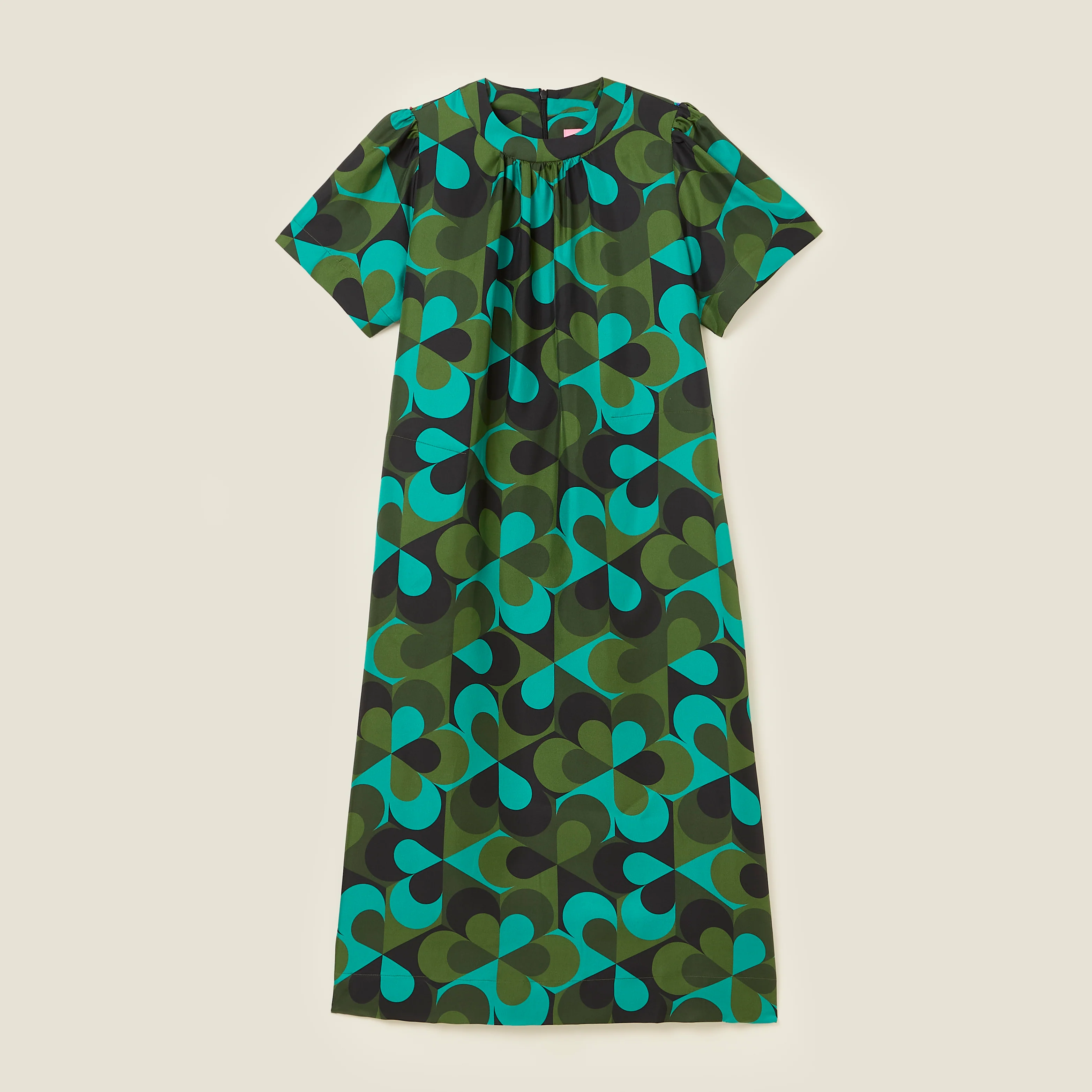 The Orla Silk Dress - Kaleidoscope - Image 2