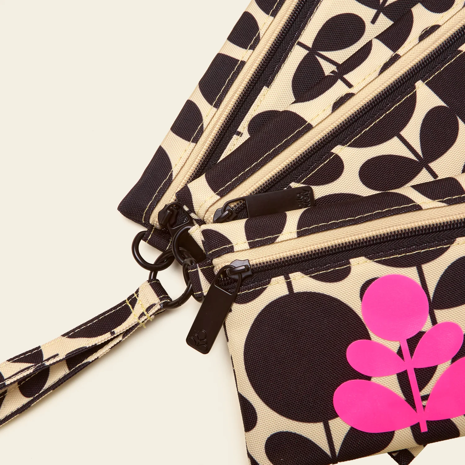 Triplet Set of 3 Pouches - Jigsaw Stem Jet - Image 4