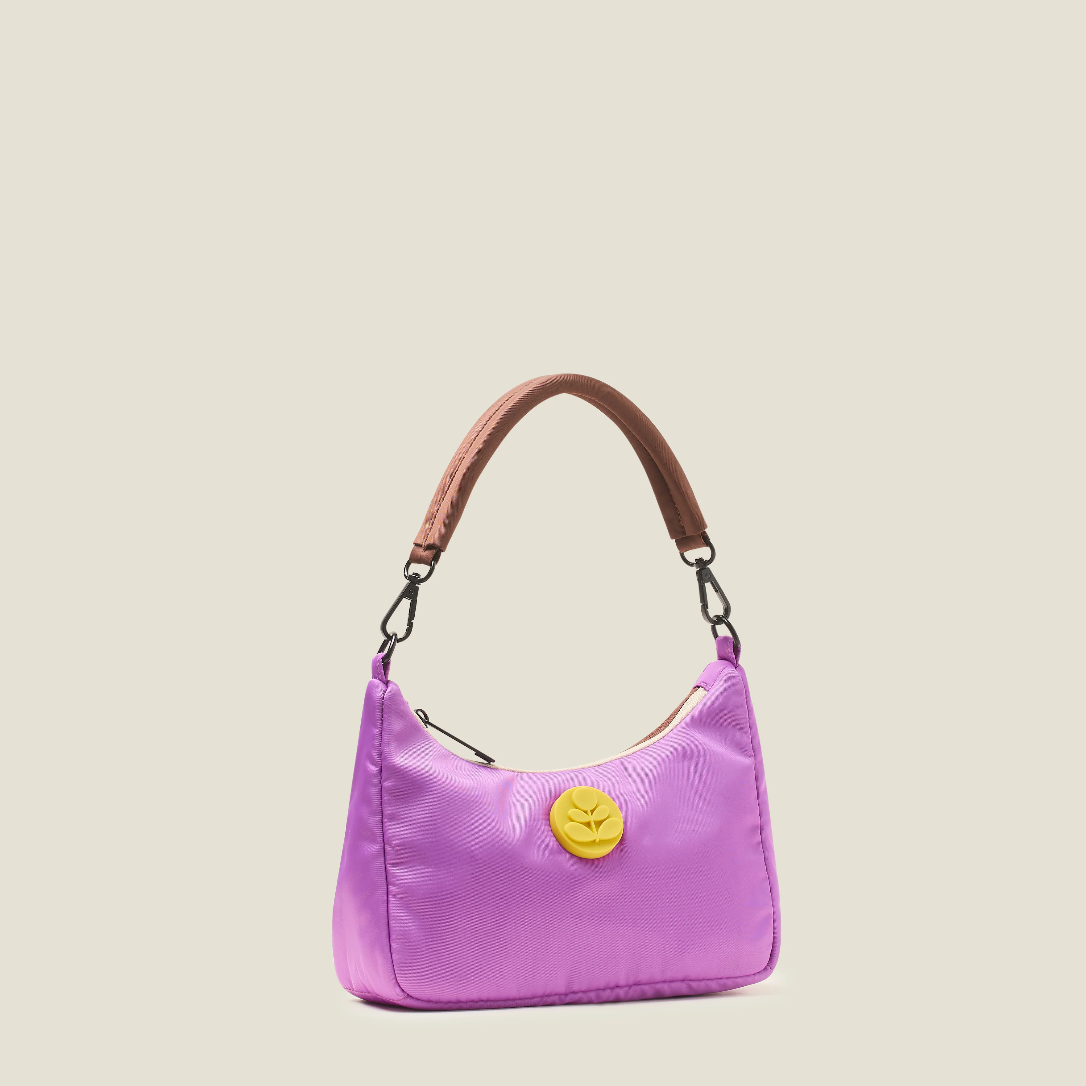 Venn Mini Shoulder Bag - Colourblock Lilac - Image 3