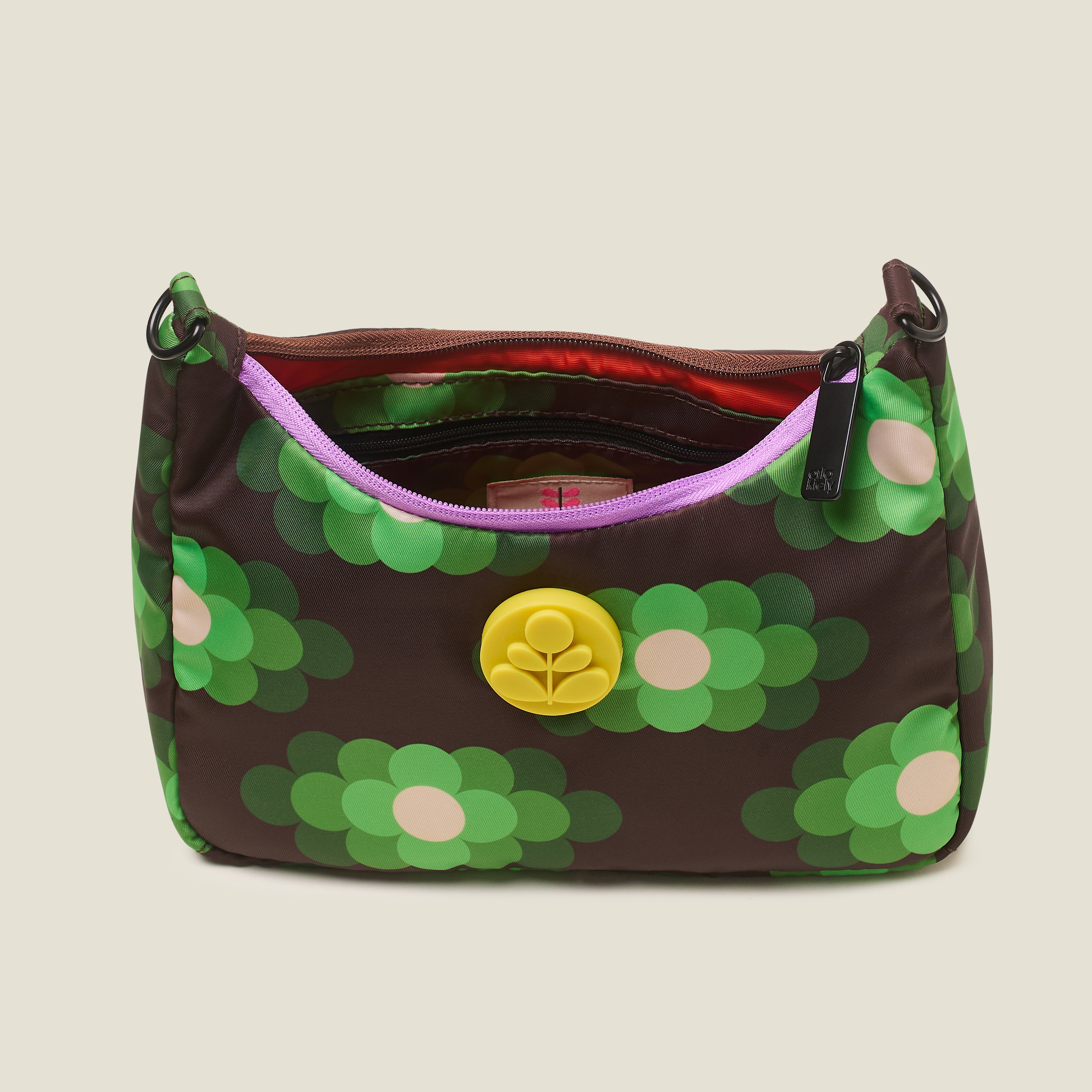 Venn Mini Shoulder Bag - Flower Haze Neon Green - Image 5