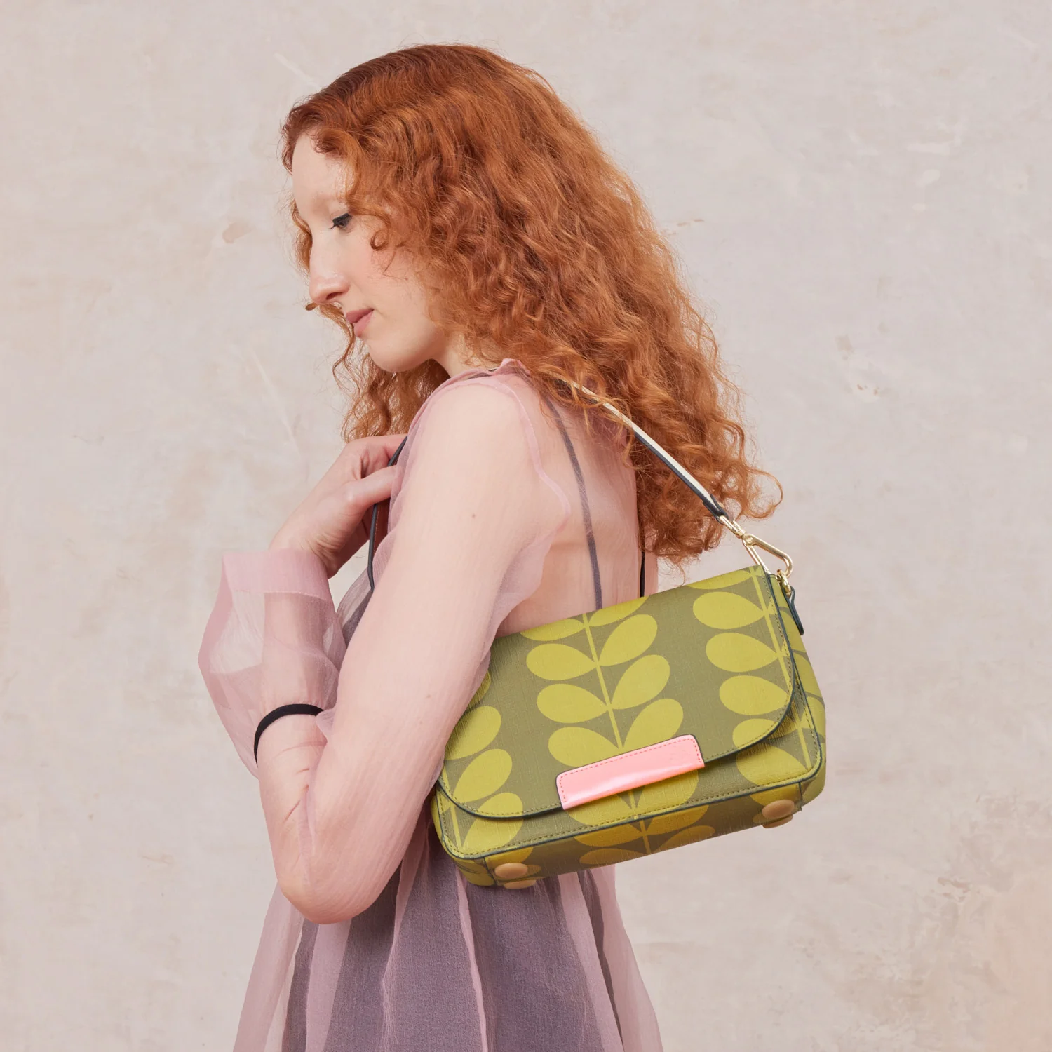 Vera Crossbody Bag - Solid Stem Olive - Image 2