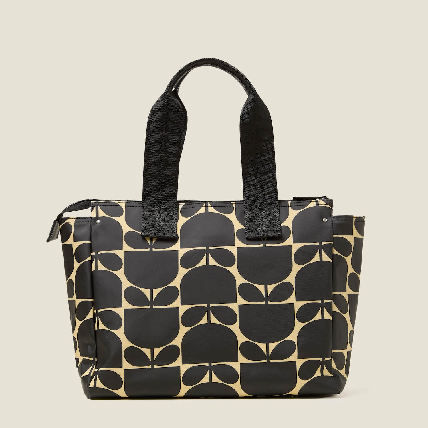 Walker Tote - Block Flower Monochrome - Image 4