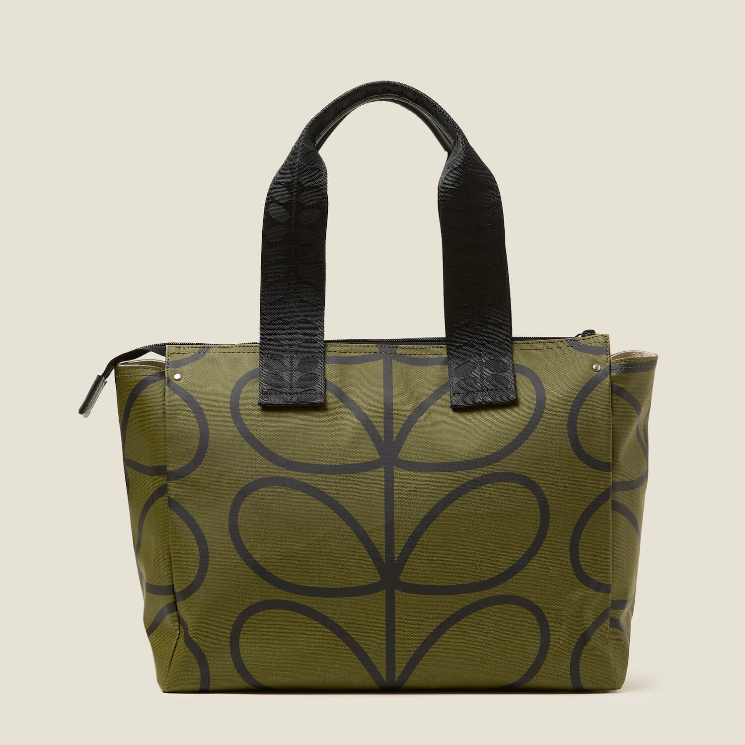 Walker Tote - Giant Linear Stem Olive - Image 4