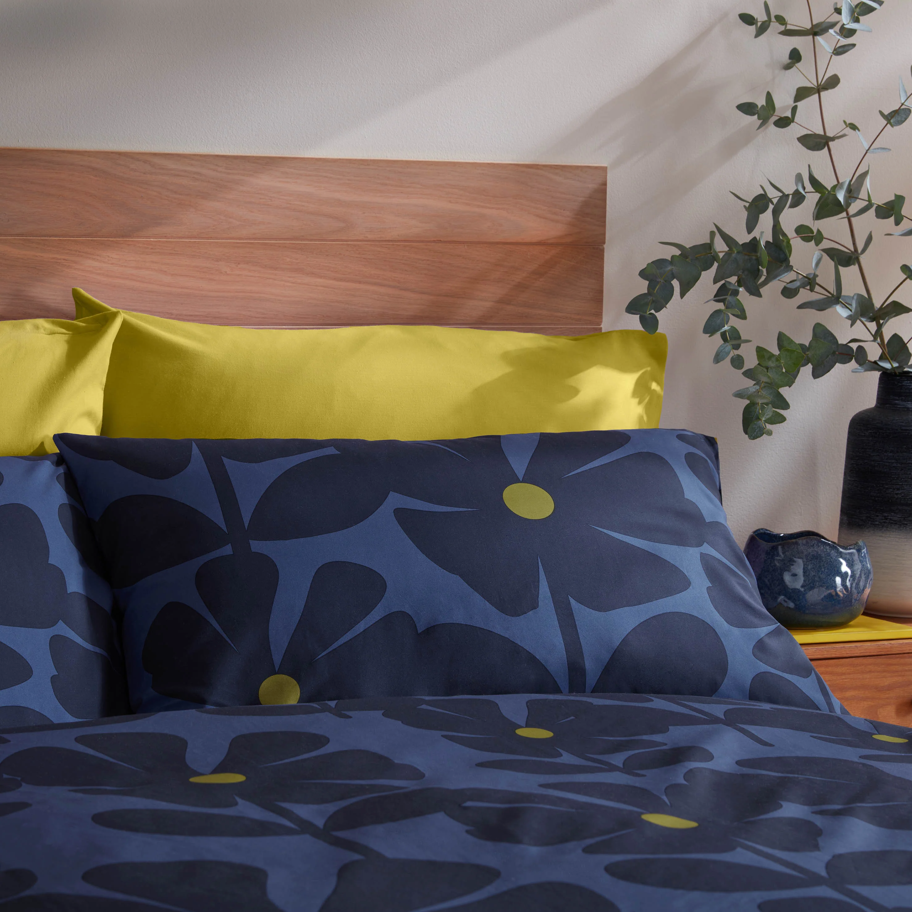 Wildflower Bed Linen Set - Indigo - Image 3